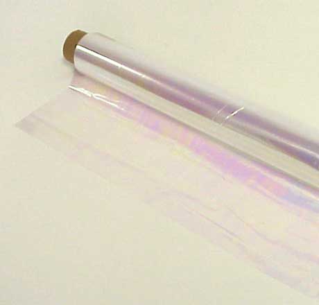 Transparent Opalescent Wrap - 24" x 100'