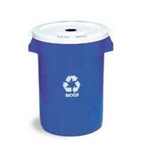 Blue Pail with Lid